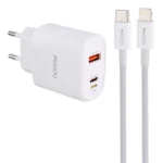شارژر 30 وات یسیدو Yesido YC52 (همراه با کابل Type-C به Lightning)