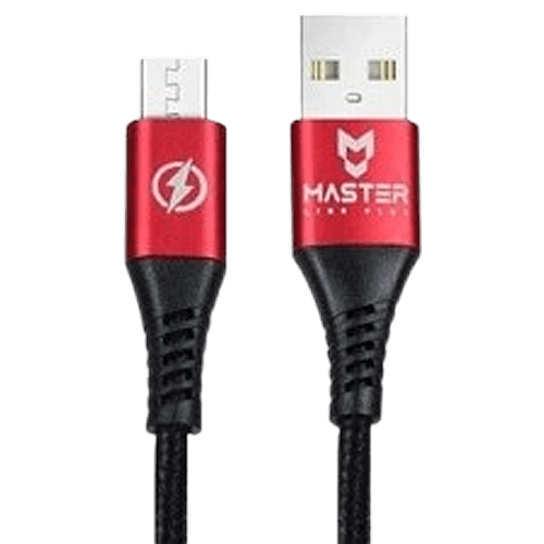 کابل کنافدار USB به Micro-USB مستر Master ETM005