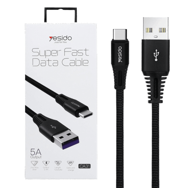 کابل USB به Type-C یسیدو YESIDO CA31